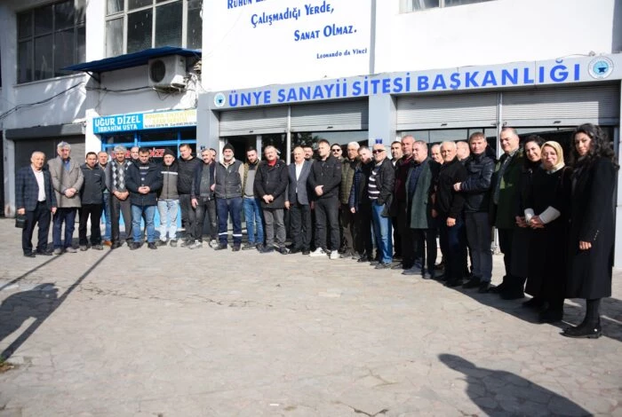 BAŞKAN TAVLI’DAN KÜÇÜK SANAYİ SİTESİ ESNAFINA MÜJDE; “İMAR SORUNU ÇÖZÜLDÜ”