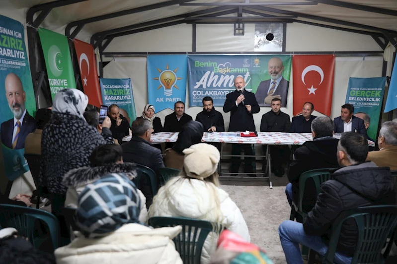 BAŞKAN ÇOLAKBAYRAKDAR, “PROJELERİMİZLE YENİ BİR ŞEHİR KURUYORUZ”