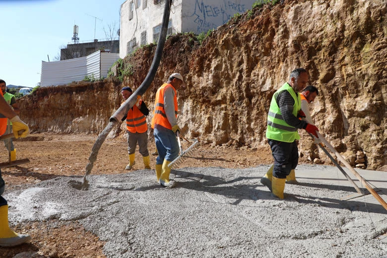 Balbey Kentsel Yenileme Projesi’nde ilk beton döküldü