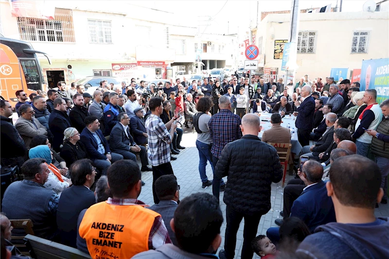 BAŞKAN GÜLTAK; AKDENİZ VE BÜYÜKŞEHİR İÇİN 31 MART