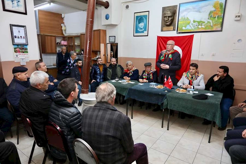 NUMANOLUKLULARLA BULUŞAN BAŞKAN KURT’TAN ODUNPAZARI’NA ALZHEİMER MERKEZİ SÖZÜ