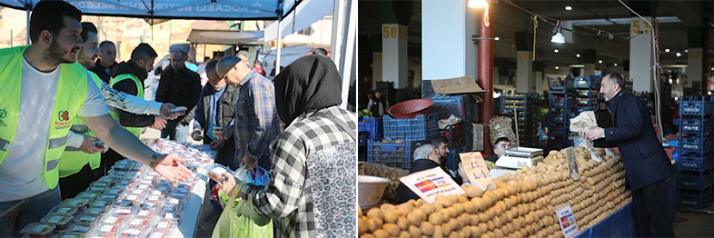 Büyükşehir’den Kandil ikramı