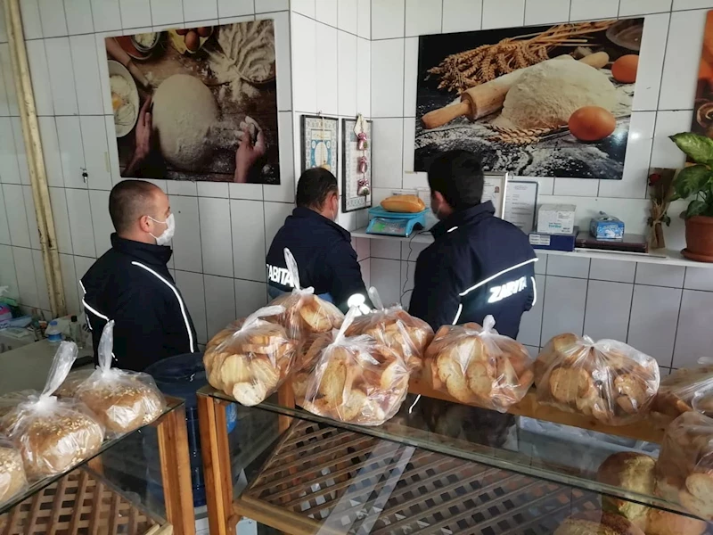 İlçemiz Genelinde Bulunan Fırınlarda Genel Kontrol ve Denetimler Sürdürülerek , Kurallara uymayan iş yerlerine cezai işlemler uygulanıyor.