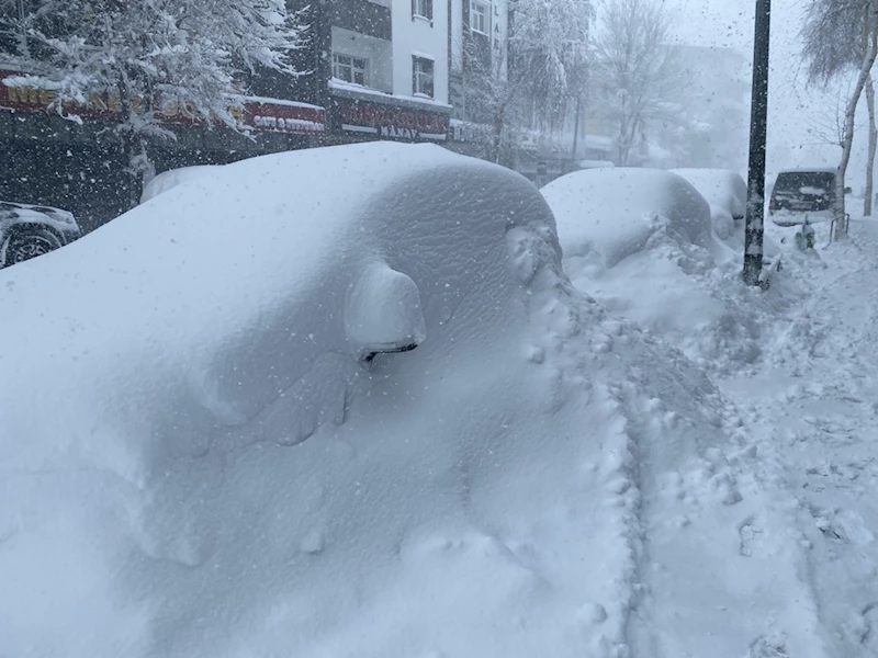 Ardahan’da kar rekoru kırıldı