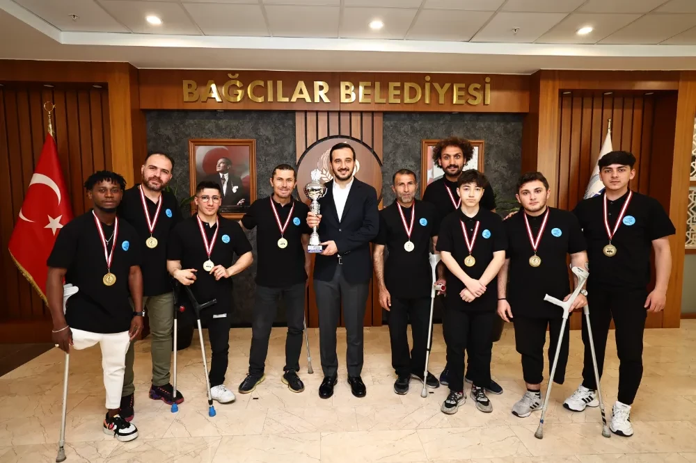 Bağcılar Ampute Futbol Takımı” şampiyon oldu