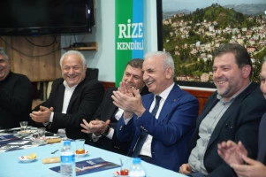 BAŞKAN YILDIRIM RİZE DERNEĞİ’Nİ ZİYARET ETTİ