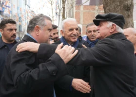 BAKAN OSMAN AŞKIN BAK ÜMRANİYE ALEMDAĞ CADDESİ’NDEKİ ESNAFA SELAM VERDİ