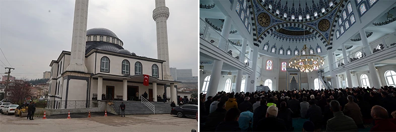 Yeşilova Yeni Boğaziçi Camii hizmete girdi