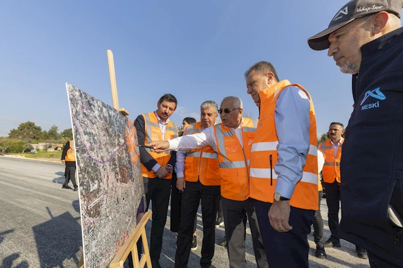 Başkan Seçer, 3. Çevre Yolu Devam Projesini Yerinde İnceledi