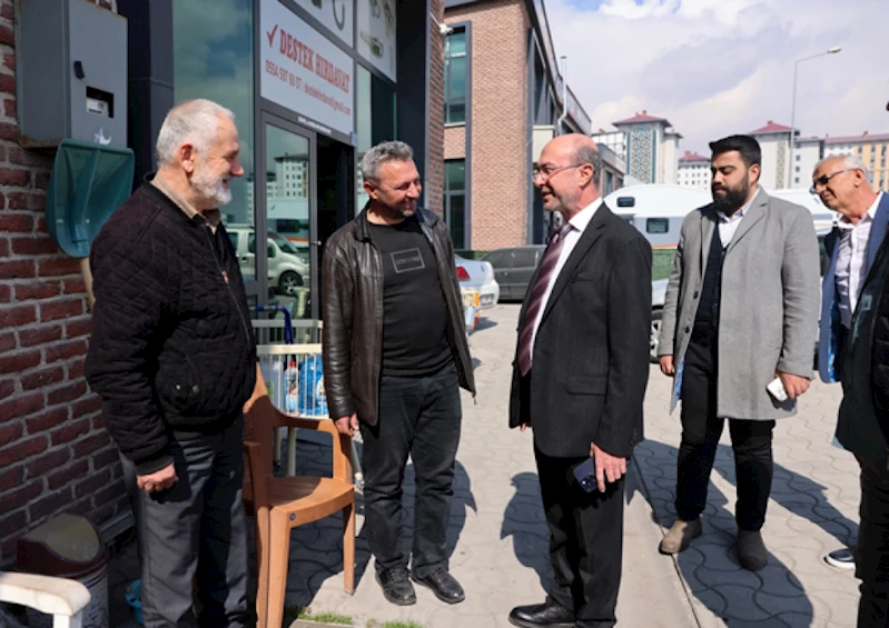 Başkan Pekyatırmacı Ziyaretlerini Sürdürüyor  “HER GÜN BÜYÜYEN BİR AZİM VE SEVDA İLE SELÇUKLUMUZA HİZMET EDİYORUZ”