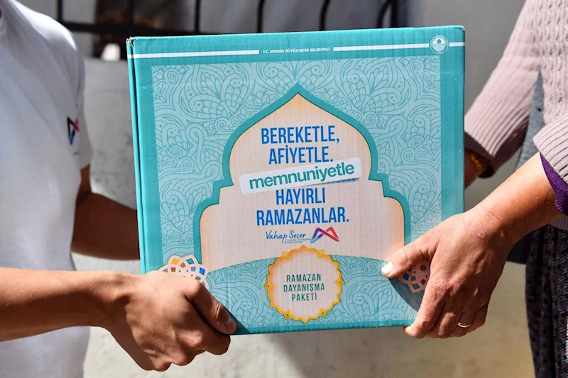 Mersin Büyükşehir Bu Ramazan Ayı’nda da Vatandaşın Sofrasına Katkı Sunuyor