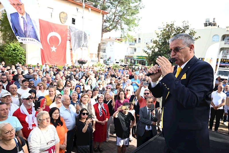 Başkan Topaloğlu’ndan teşekkür buluşması