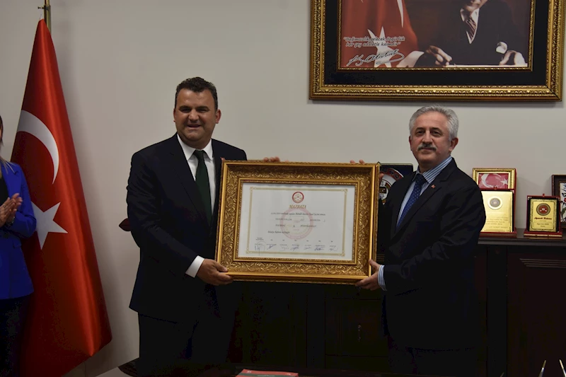 Volkan Nallar Süleymanpaşa Belediye Başkanlığı Görevine Resmen Başladı