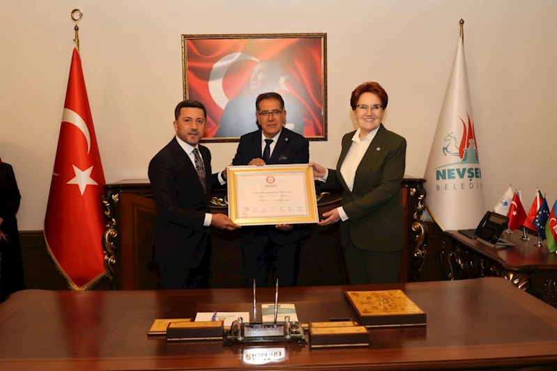 İyi Parti Genel Başkanı Akşener Nevşehir’de