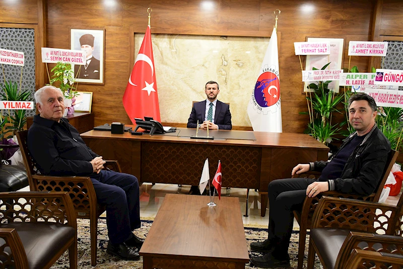 Enver Tümen’den Başkan Çetinkaya’ya Ziyaret