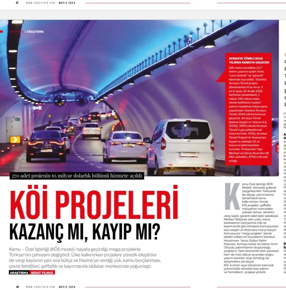 KÖİ Projeleri, Kayıp Mı Kazanç Mı?