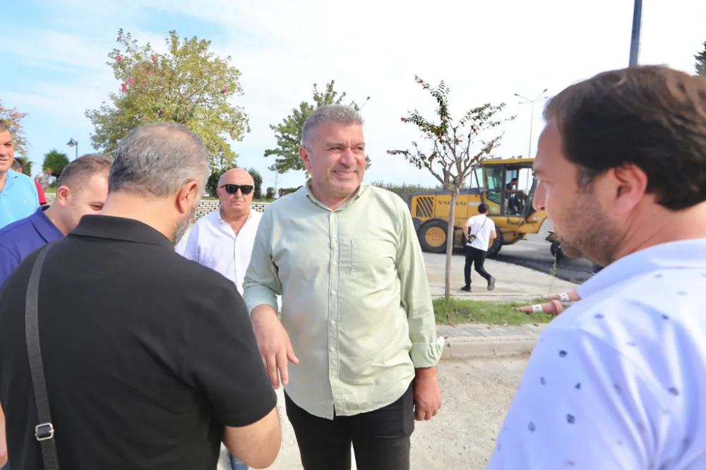 2 No’lu Araç Otoparkında Asfaltlama Çalışmalarına Başladı