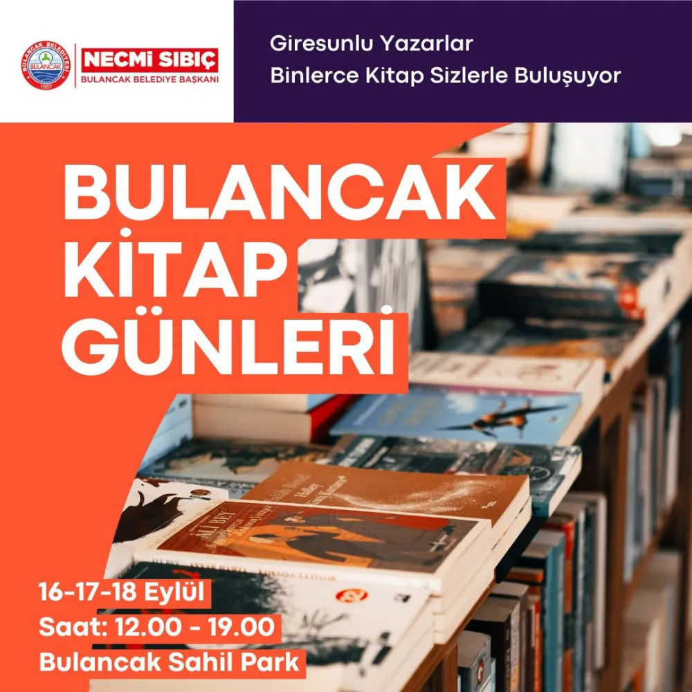 Bulancak Kitap Günleri Başlıyor!