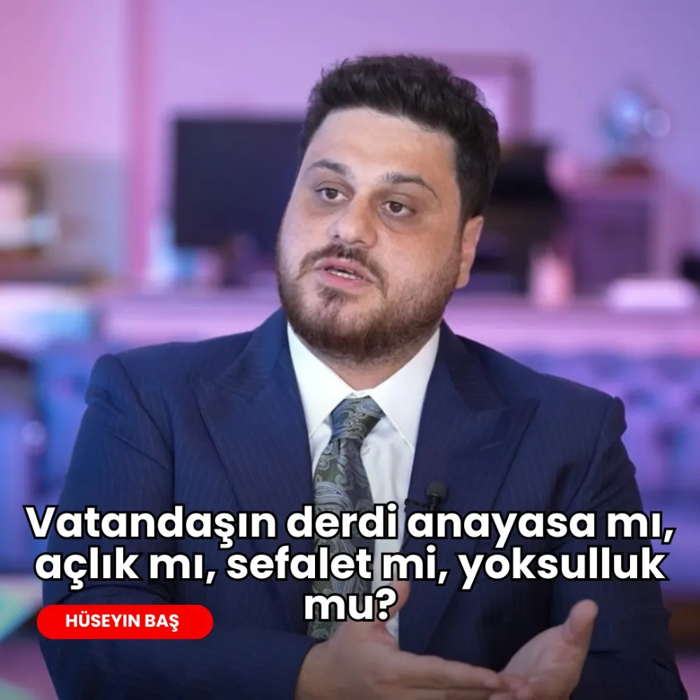 Milletin derdi anayasa mı geçim mi?