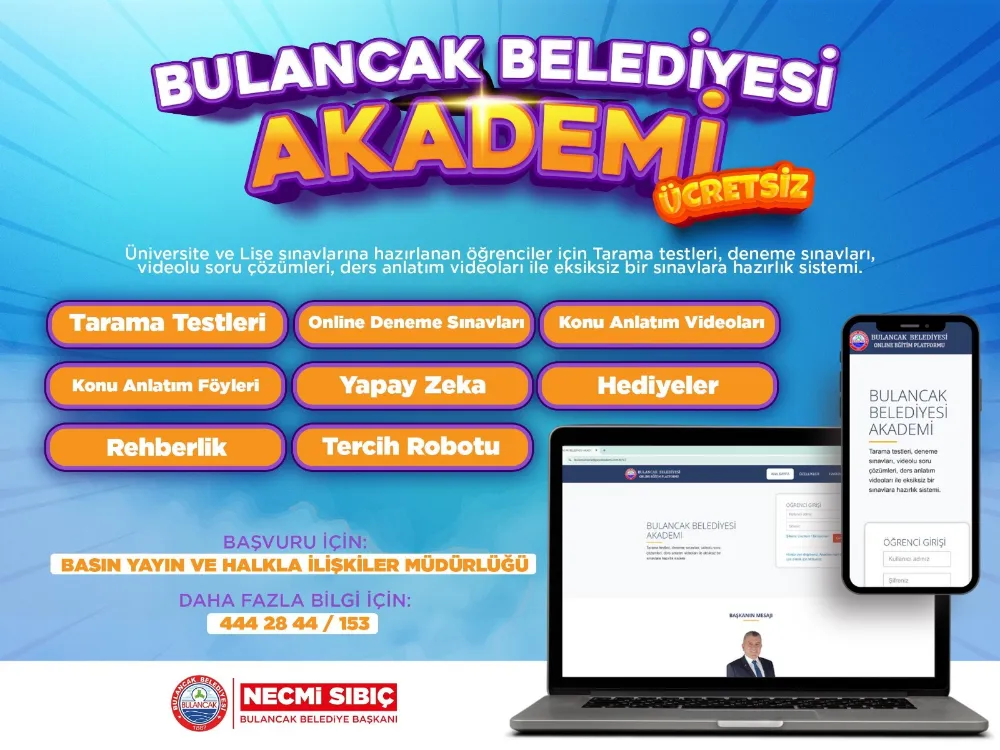 Ücretsiz Online Eğitim Desteği