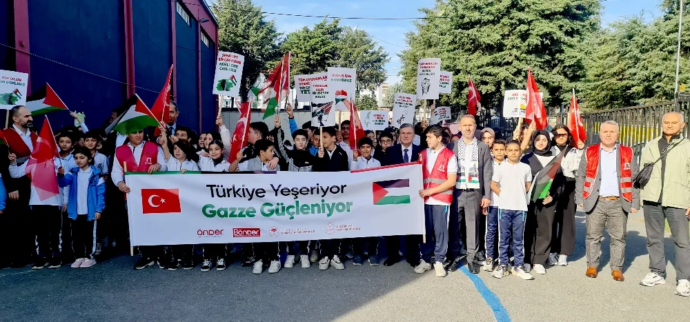 “Türkiye Yeşeriyor Gazze Güçleniyor” Projesiyle Anlamlı Fidan Dikimi