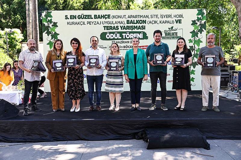 En güzel yeşiller ödüllerini aldı